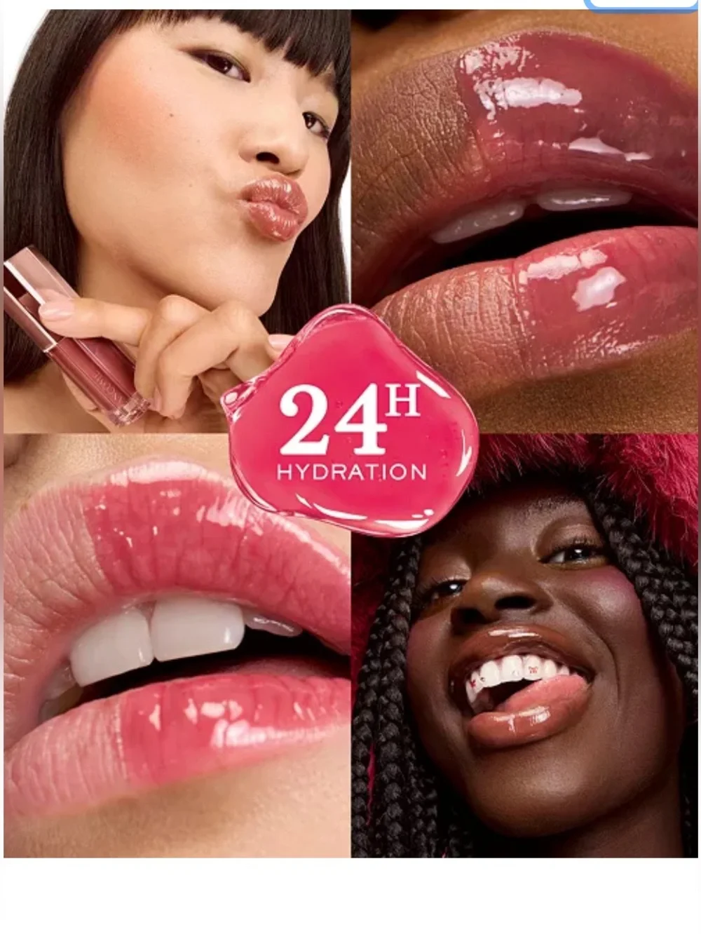 LANCÔME Juice Treat Lip idole Hydrating Gloss Shade Brownie Bite